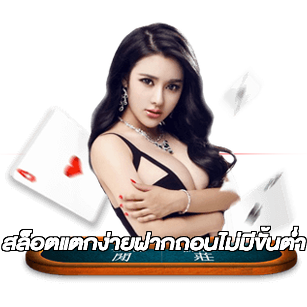 สล็อตแตกง่ายฝากถอนไม่มีขั้นต่ํา